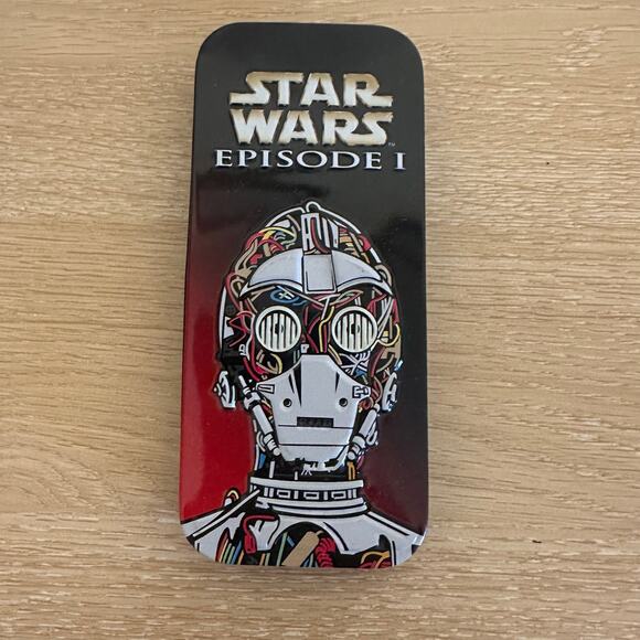 Star Wars Episode I C-3PO Watch Wired Droid Face Vintage 1999 Lucasfilm - Picture 3 of 7
